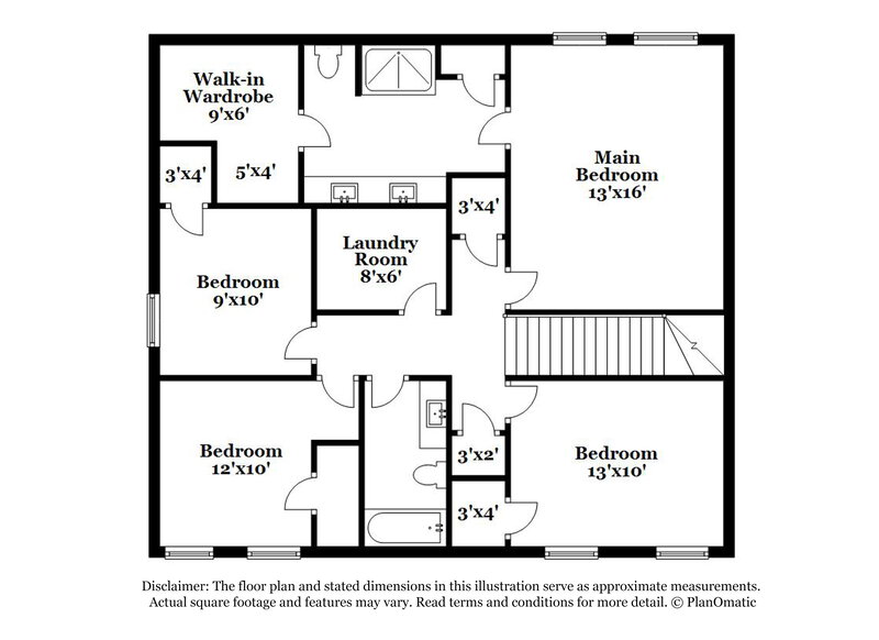 2,175/Mo, 601 Knightsbridge Lane Winder, GA 30680 Floor Plan View 2