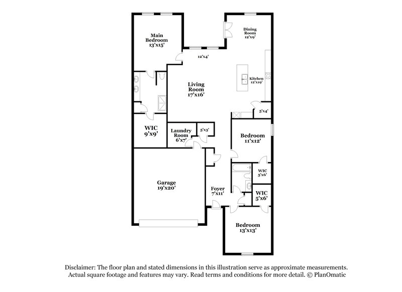 2,150/Mo, 590 Knightsbridge Lane Winder, GA 30680 Floor Plan View
