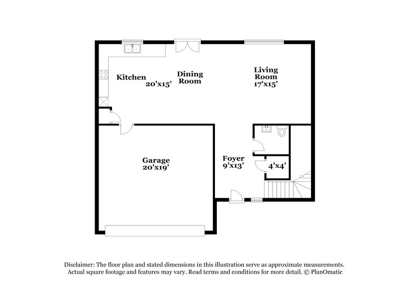 1,890/Mo, 613 Knightsbridge Lane Winder, GA 30680 Floor Plan View
