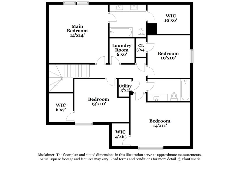 3,030/Mo, 637 Knightsbridge Lane Winder, GA 30680 Floor Plan View 2