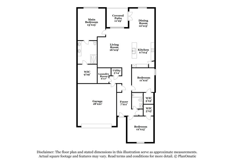 2,160/Mo, 39 Hyde Park Winder, GA 30680 Floor Plan View
