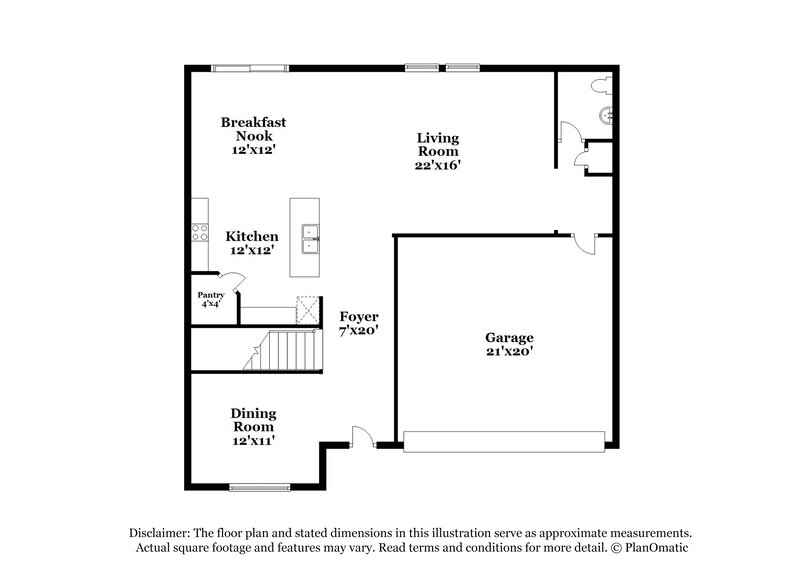2,255/Mo, 69 Hyde Park Winder, GA 30680 Floor Plan View