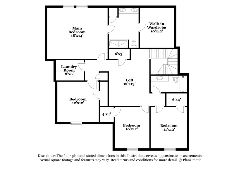 2,130/Mo, 70 Hyde Park Winder, GA 30680 Floor Plan View 2