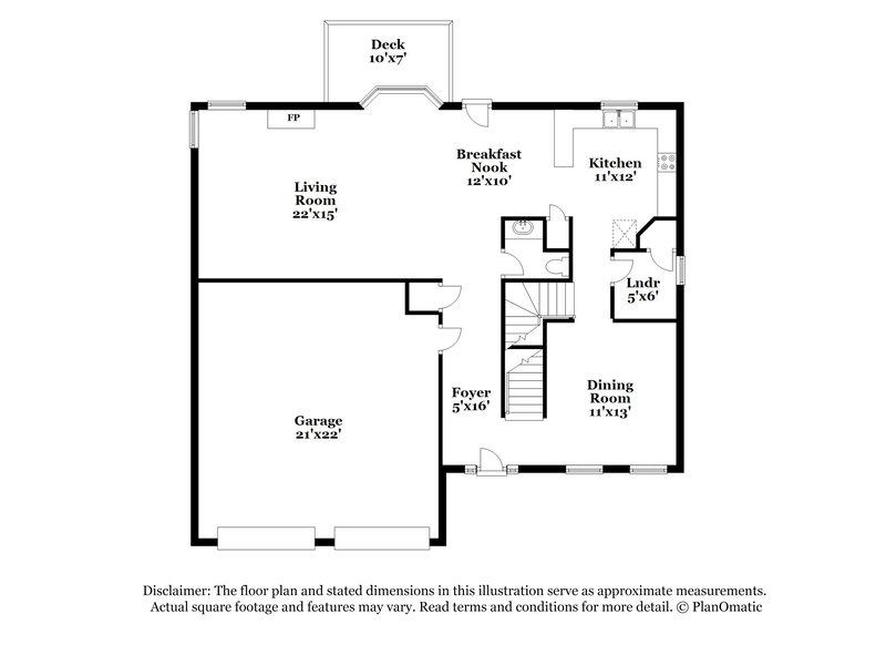 2,050/Mo, 251 Kyles Cir Hiram, GA 30141 Floor Plan View 2
