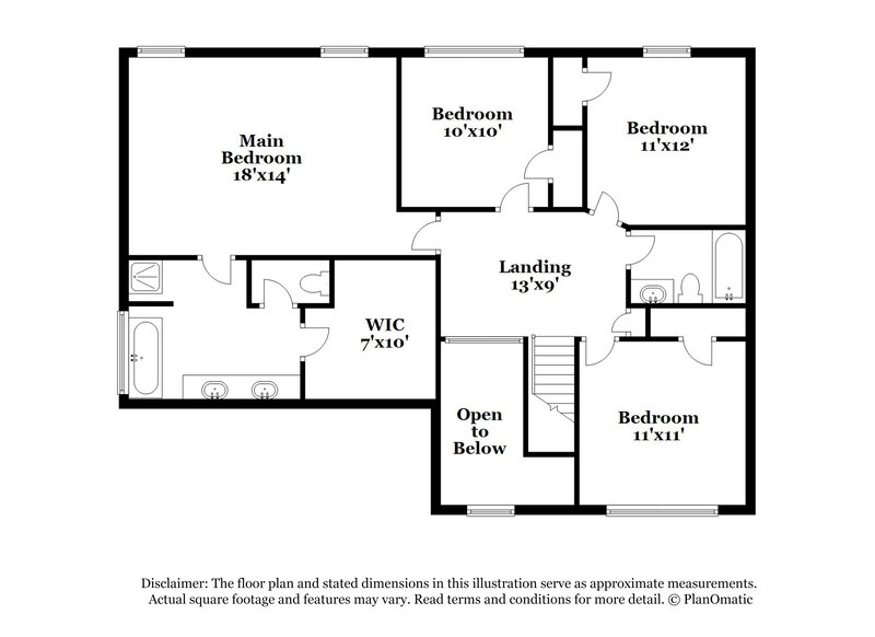 2,050/Mo, 251 Kyles Cir Hiram, GA 30141 Floor Plan View 3