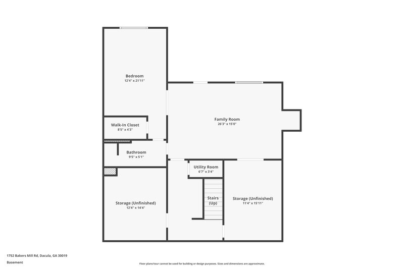 3,530/Mo, 1752 Bakers Mill Rd Dacula, GA 30019 Floor Plan View 3