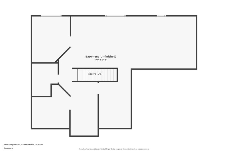 2,745/Mo, 2447 Longmont Dr Lawrenceville, GA 30044 Floor Plan View 3