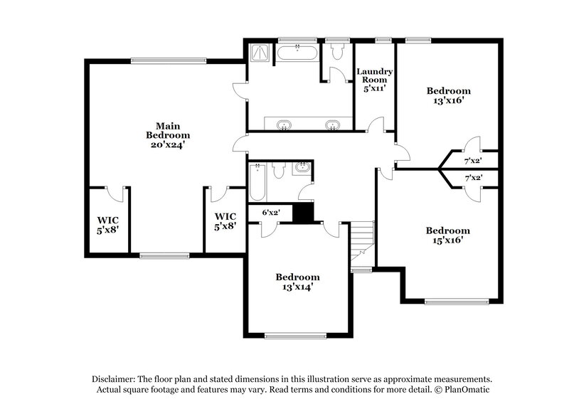 3,560/Mo, 475 Boxelder Rd Atlanta, GA 30349 Floor Plan View 2