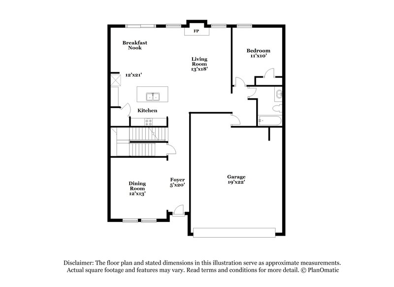 3,670/Mo, 5910 Green Ash Ct Braselton, GA 30517 Floorplan View 2