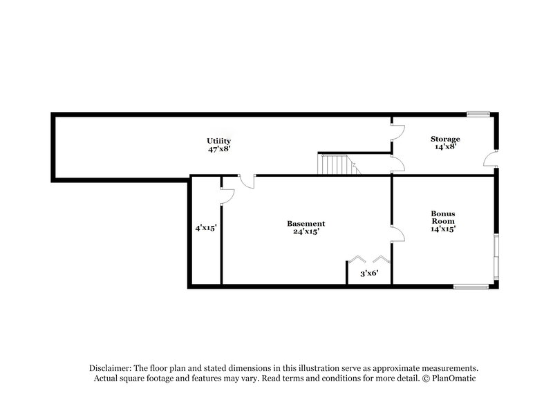 1,850/Mo, 4661 Whittier Pl Powder Springs, GA 30127 Floor Plan View 2