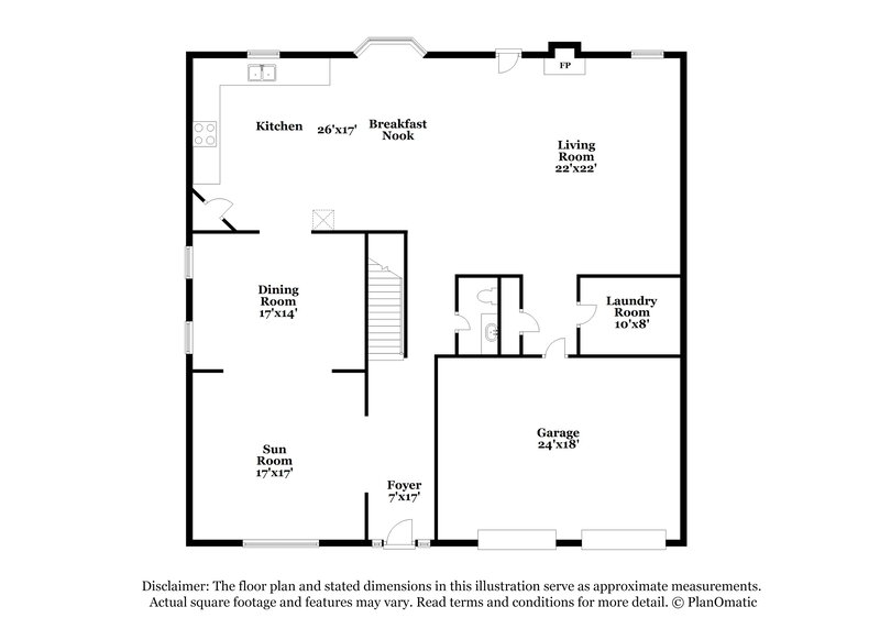 2,665/Mo, 4225 Fourth Rail Ln Cumming, GA 30040 Floorplan View