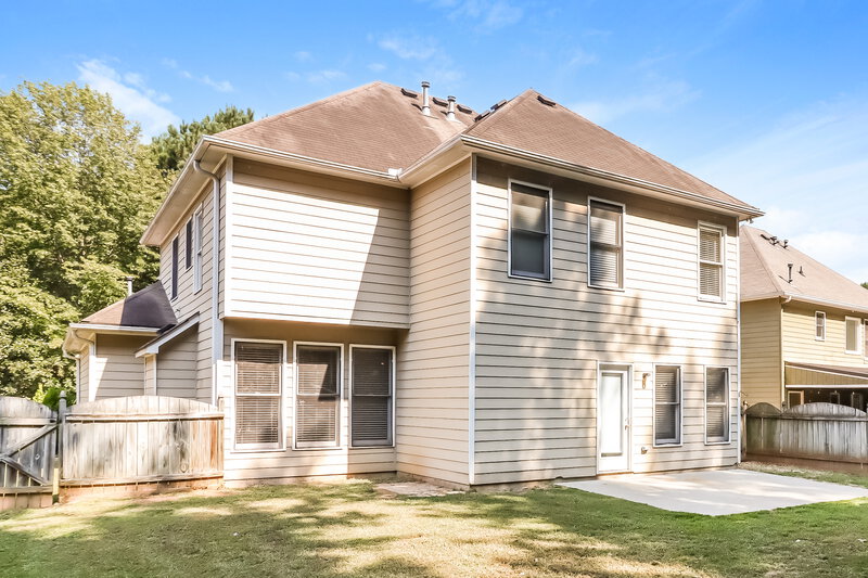 2,075/Mo, 3046 Woodbridge Ln Canton, GA 30114 Rear View