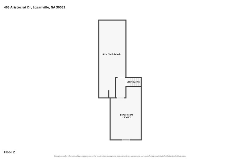 2,130/Mo, 465 Aristocrat Dr Loganville, GA 30052 Floor Plan View 2