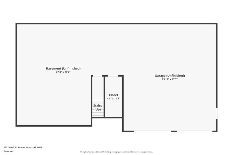 1,795/Mo, 820 Tidwell Rd Powder Springs, GA 30127 Floor Plan View