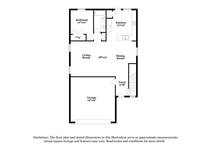 1,940/Mo, 342 Cobb Branch Dr Maxwell, TX 78656 Floor Plan View