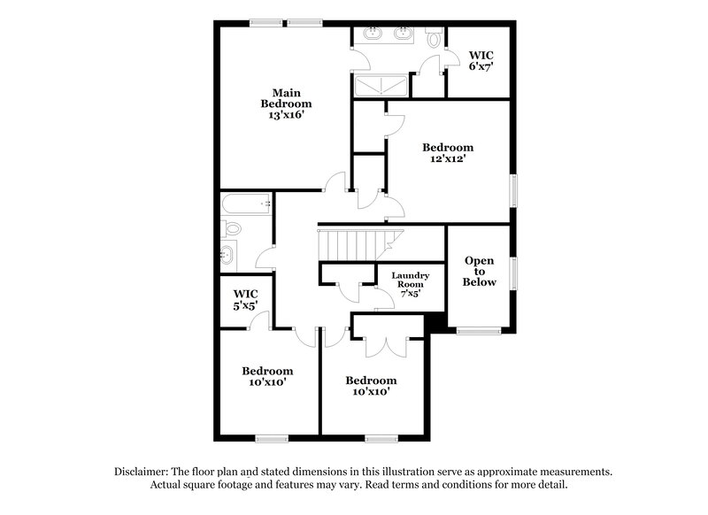 1,865/Mo, 334 Cobb Branch Dr Maxwell, TX 78656 Floor Plan View 2