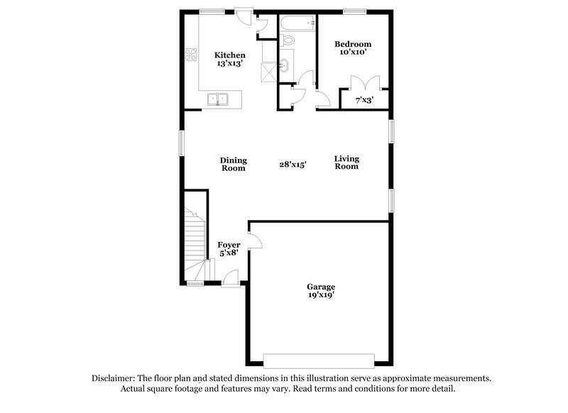 1,940/Mo, 320 Cobb Branch Dr Maxwell, TX 78656 Floor Plan View
