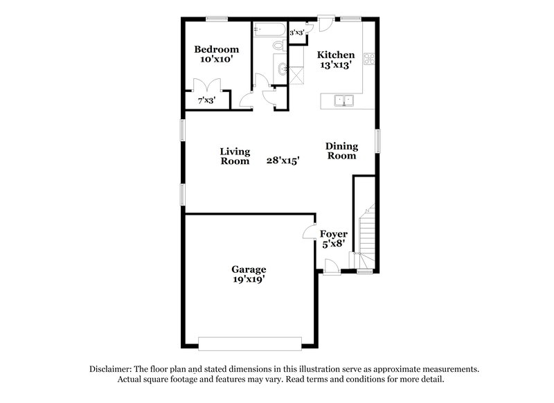 1,980/Mo, 288 Cobb Branch Dr Maxwell, TX 78656 Floor Plan View