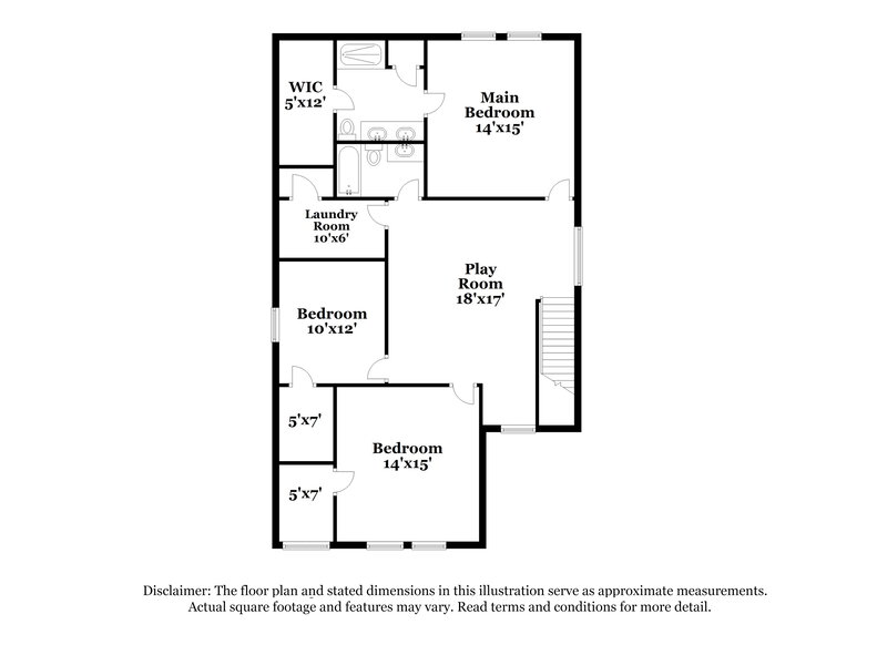 1,980/Mo, 288 Cobb Branch Dr Maxwell, TX 78656 Floor Plan View 2