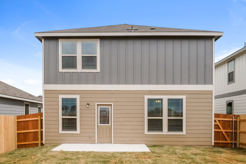 1,865/Mo, 282 Cobb Branch Dr Maxwell, TX 78656 Rear View