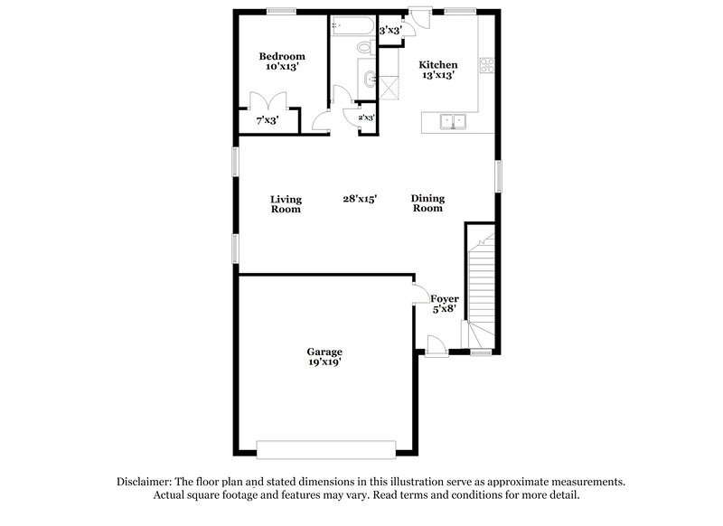 1,980/Mo, 266 Cobb Branch Dr Maxwell, TX 78656 Floor Plan View 2