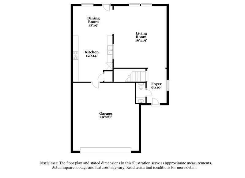 1,980/Mo, 258 Cobb Branch Dr Maxwell, TX 78656 Floor Plan View