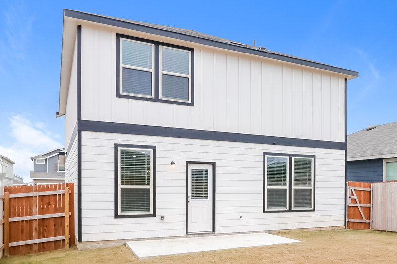 1,795/Mo, 206 Cobb Branch Dr Maxwell, TX 78656 Rear View