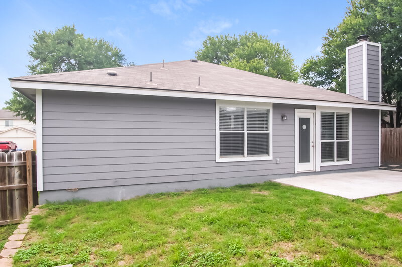 1,830/Mo, 104 Winecup Path Cedar Creek, TX 78612 Rear View