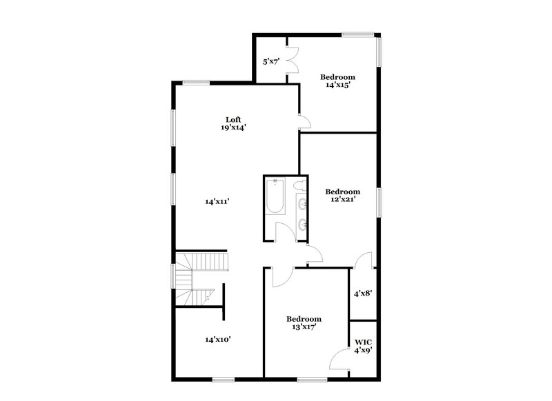 2,335/Mo, 445 Sheepshank Dr Georgetown, TX 78633 Floor Plan View
