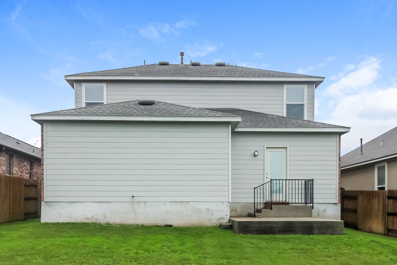 2,335/Mo, 445 Sheepshank Dr Georgetown, TX 78633 Rear View