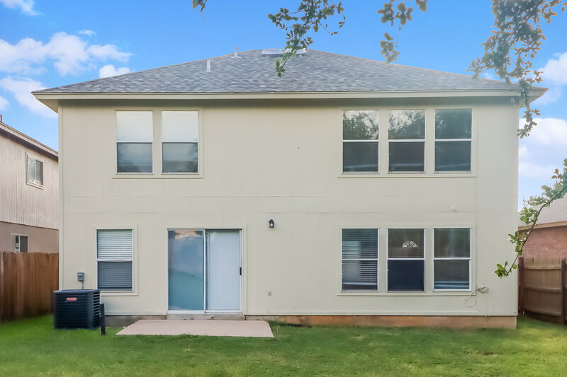 2,135/Mo, 2609 Byfield Dr Cedar Park, TX 78613 Rear View