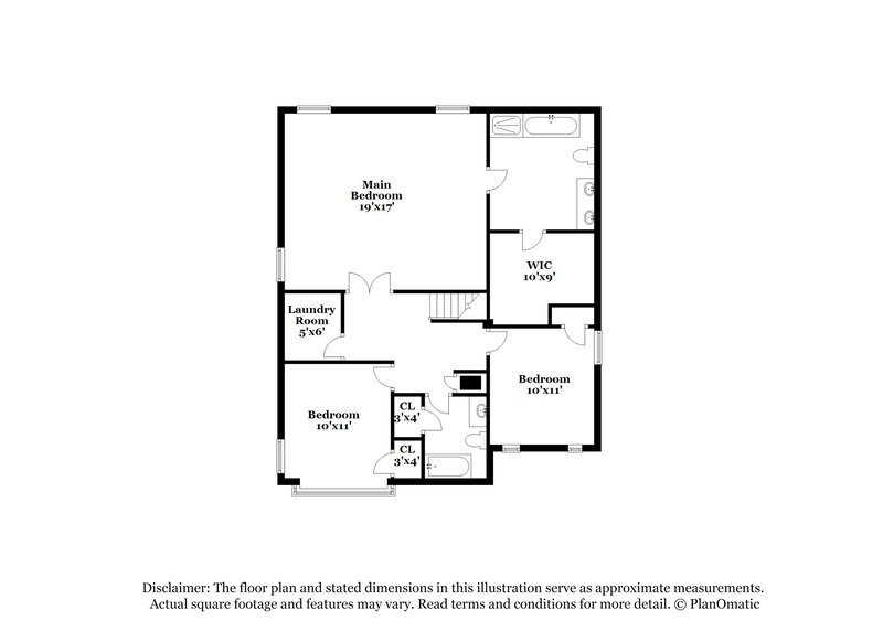 2,050/Mo, 101 Cermeno Cove Kyle, TX 78640 Floor Plan View