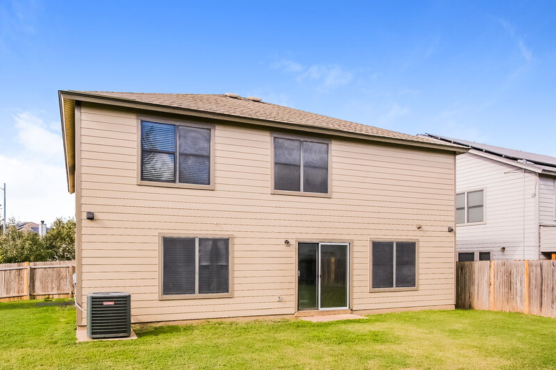 2,455/Mo, 7919 Eudora Ln Austin, TX 78747 Rear View