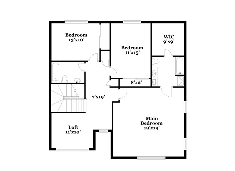 2,005/Mo, 175 Meadowlark Ln Kyle, TX 78640 Floor Plan View