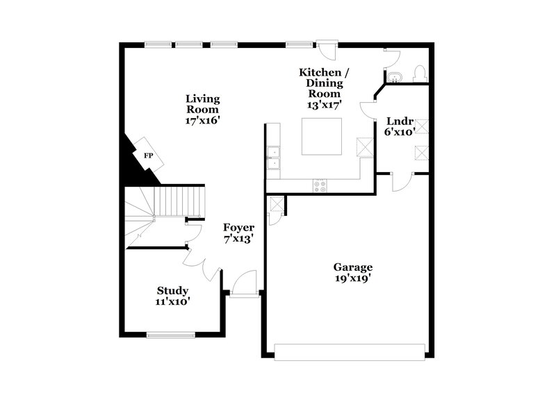 2,005/Mo, 175 Meadowlark Ln Kyle, TX 78640 Floor Plan View 2