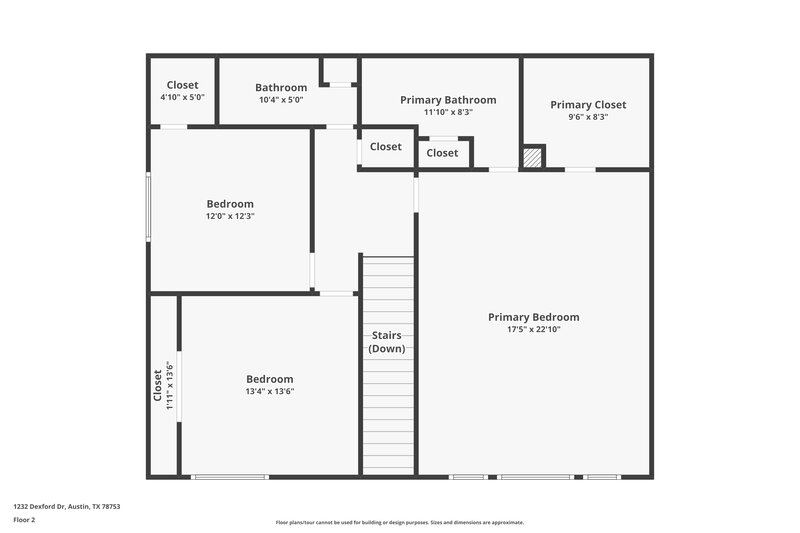 1,840/Mo, 1232 Dexford Dr Austin, TX 78753 Floor Plan View 2