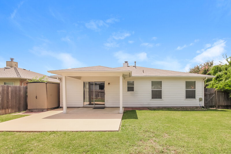 2,520/Mo, 1210 Dayton Dr Round Rock, TX 78665 Rear View
