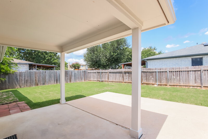 2,520/Mo, 1210 Dayton Dr Round Rock, TX 78665 Backyard View