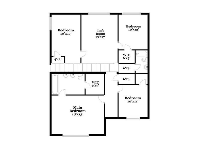 2,395/Mo, 18104 Gallant St Manor, TX 78653 Floor Plan View