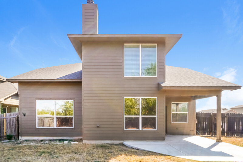 2,540/Mo, 909 Hot Spring Valley Buda, TX 78610 Rear View