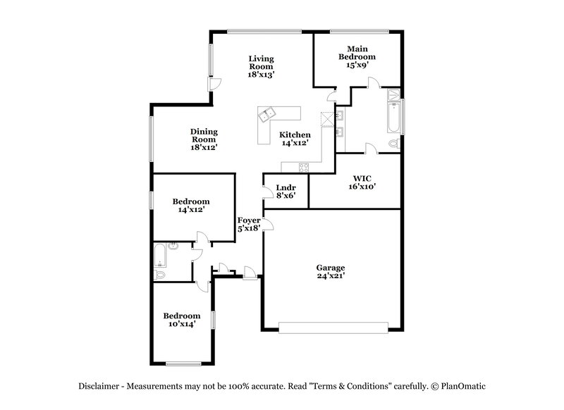 1,945/Mo, 307 Field Corn Ln San Marcos, TX 78666 Floor Plan View
