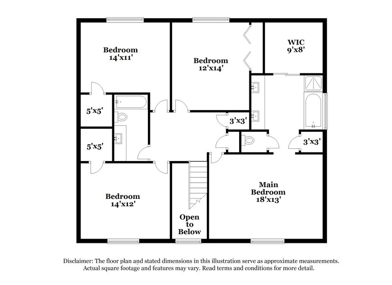 2,340/Mo, 17116 Valley Glen Rd Pflugerville, TX 78660 Floor Plan View 2