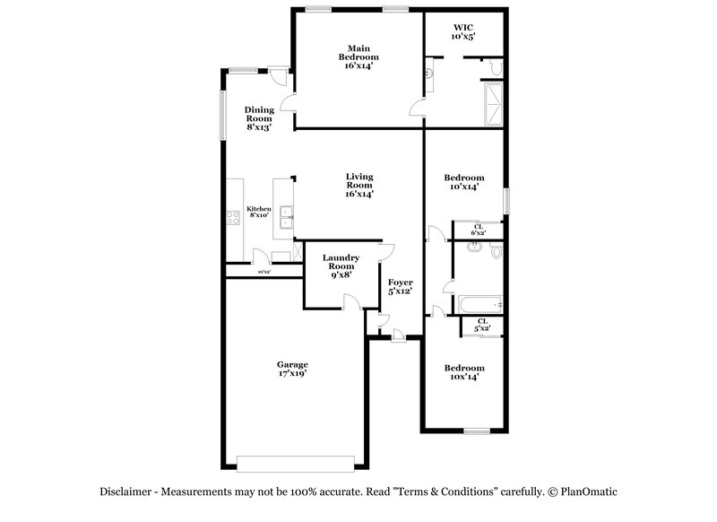 2,260/Mo, 203 Turtle Creek Dr Kyle, TX 78640 Floor Plan View