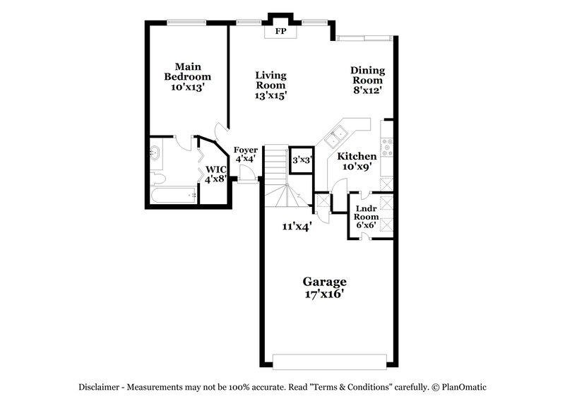 2,500/Mo, 2006 Andover Dr Round Rock, TX 78664 Floor Plan View