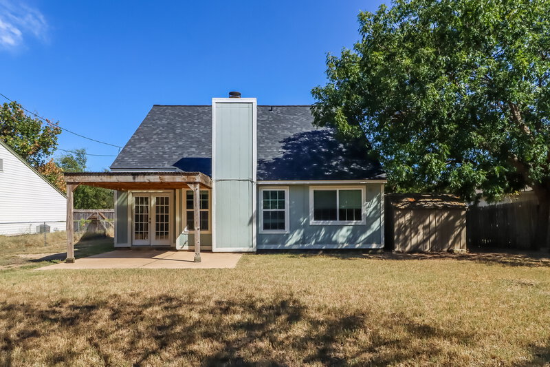 2,500/Mo, 2006 Andover Dr Round Rock, TX 78664 Rear View