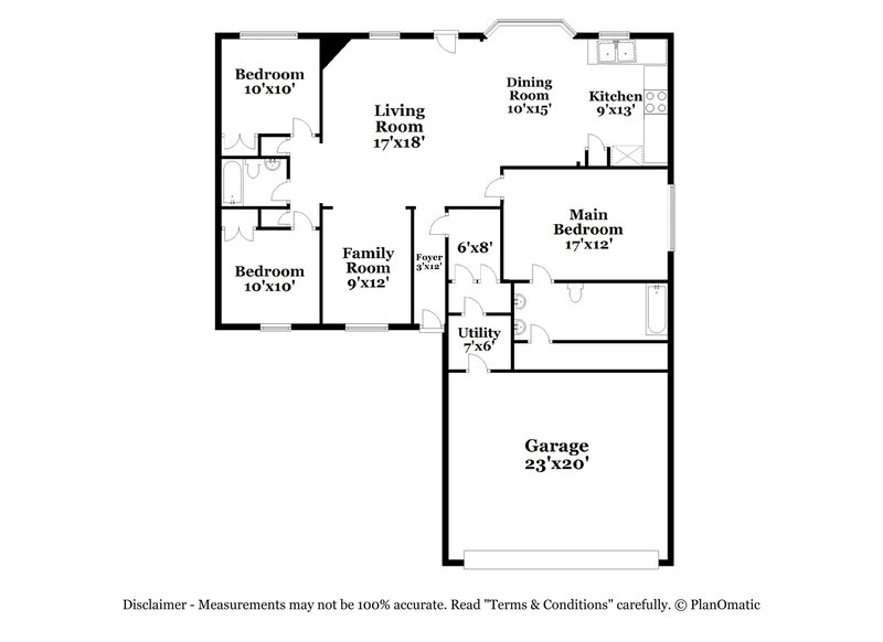 1,985/Mo, 1001 Brandi Cir Kyle, TX 78640 Floor Plan View