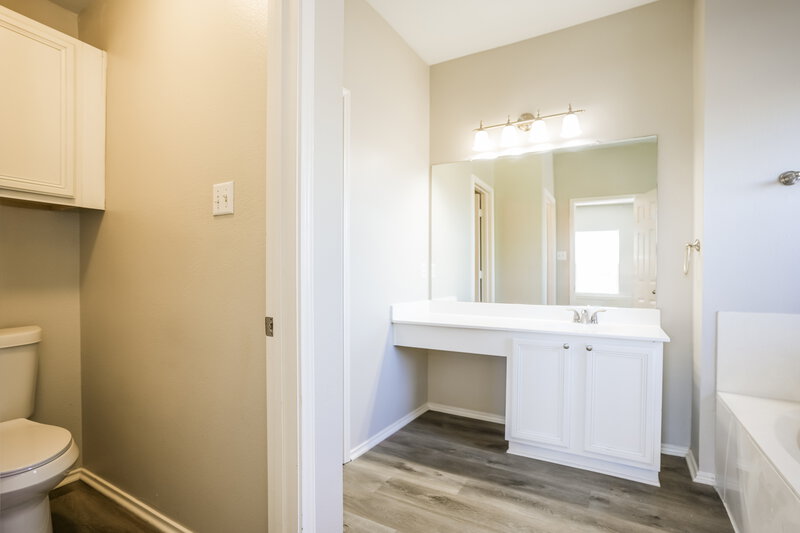 1,900/Mo, 233 Waterloo Dr Kyle, TX 78640 Main Bathroom View 2