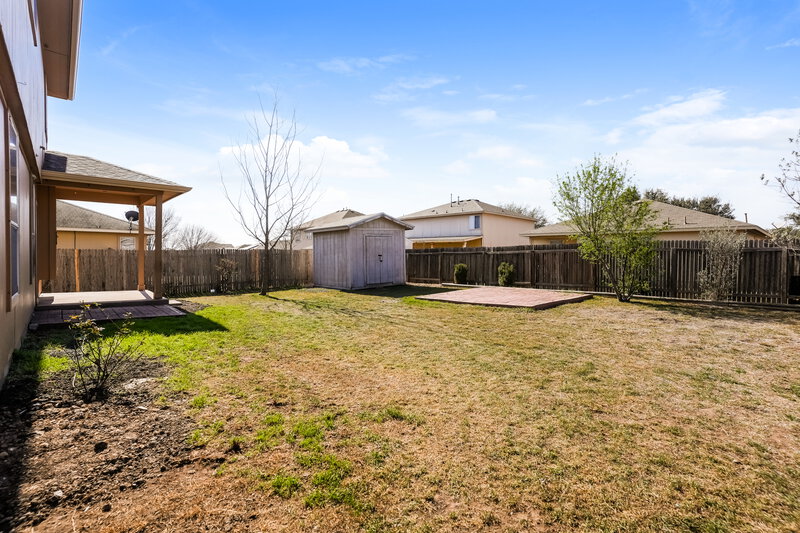 1,900/Mo, 233 Waterloo Dr Kyle, TX 78640 Rear View