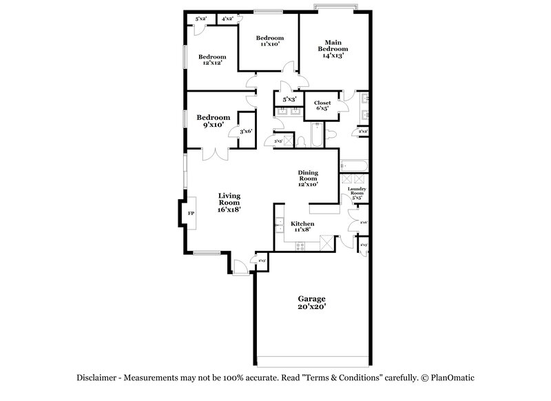 2,155/Mo, 2404 Clearwater Trl Round Rock, TX 78664 Floor Plan View