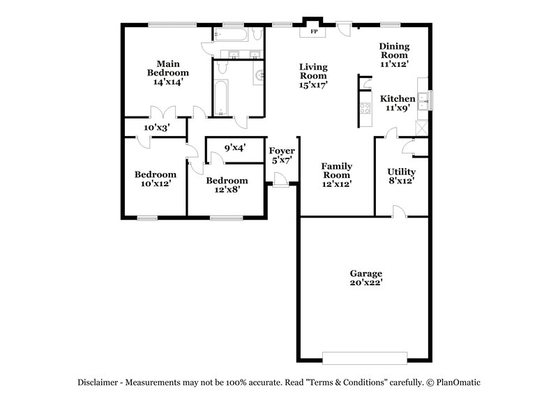 2,165/Mo, 2303 Spring Breeze Dr Round Rock, TX 78664 Floor Plan View